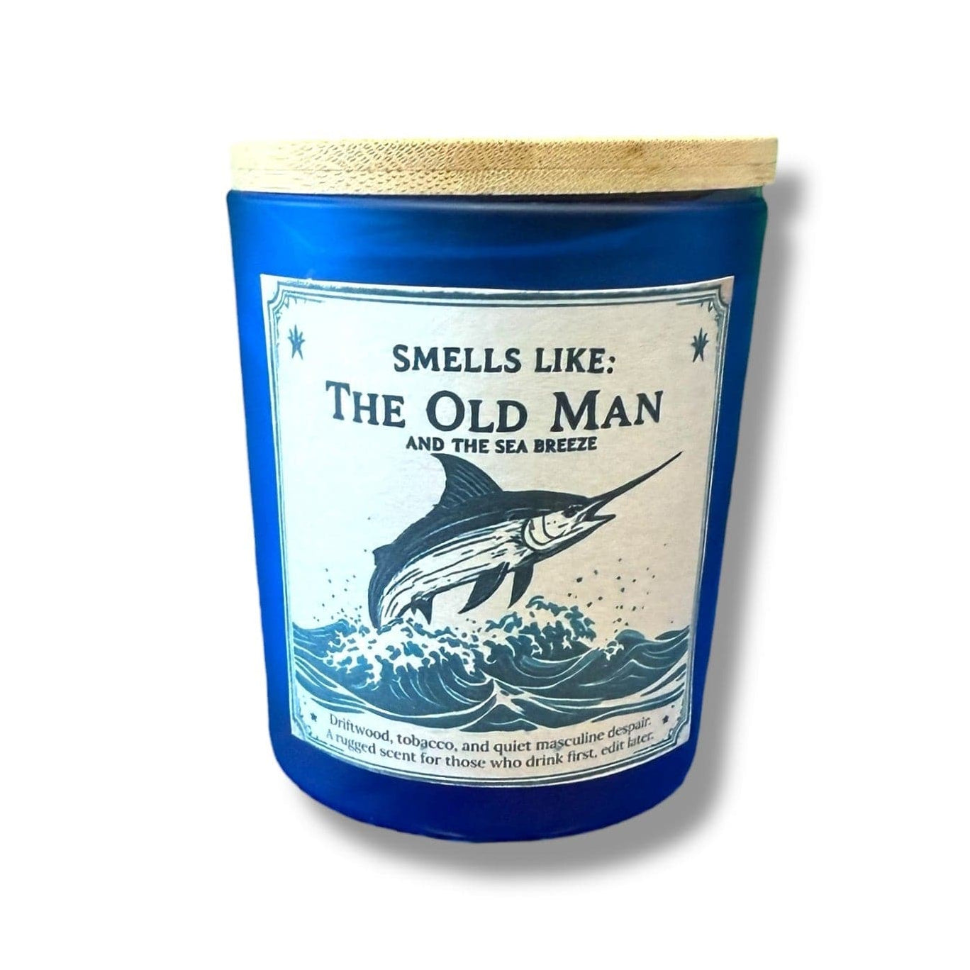 The Midnight Oil Candle Company Typewriter Candles Hemingway Vs Sea Candle