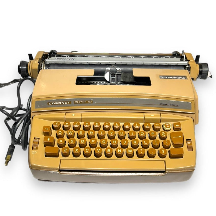 Smith Corona Coronet Super 12 (Electric) Typewriter