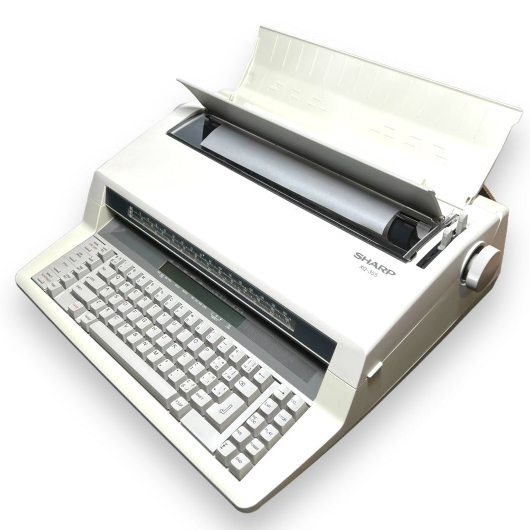 Electronic retailer typewriter