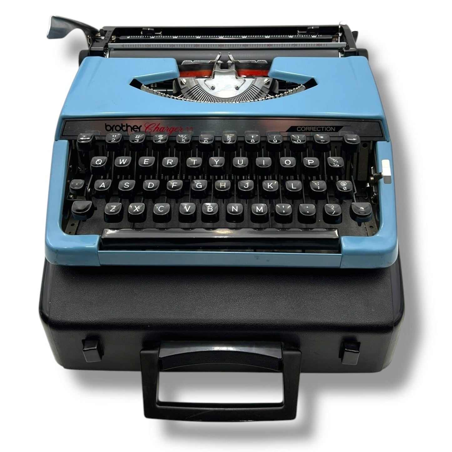 Toronto Typewriters Manual Typewriter Brother Charger 11 (Blue) Typewriter