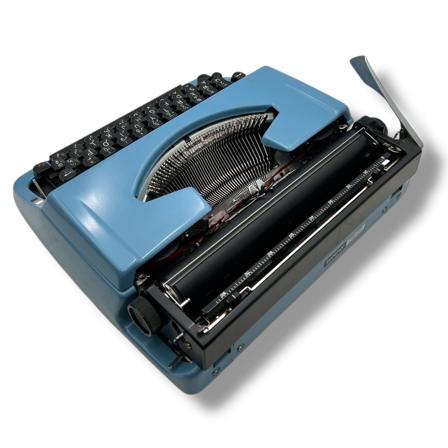 Toronto Typewriters Manual Typewriter Brother Charger 11 (Blue) Typewriter