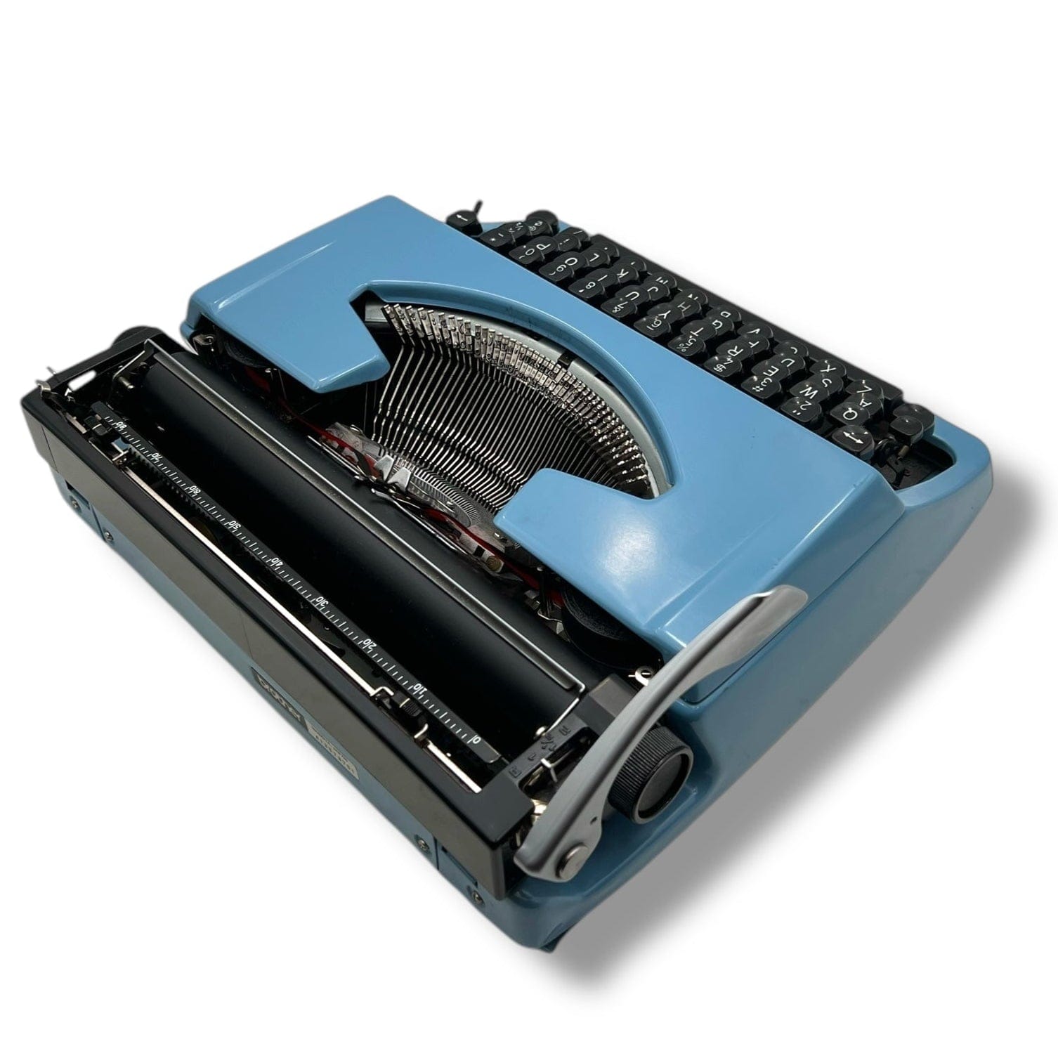 Toronto Typewriters Manual Typewriter Brother Charger 11 (Blue) Typewriter