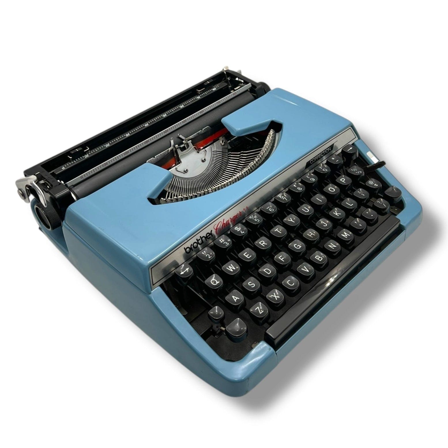 Toronto Typewriters Manual Typewriter Brother Charger 11 (Blue) Typewriter
