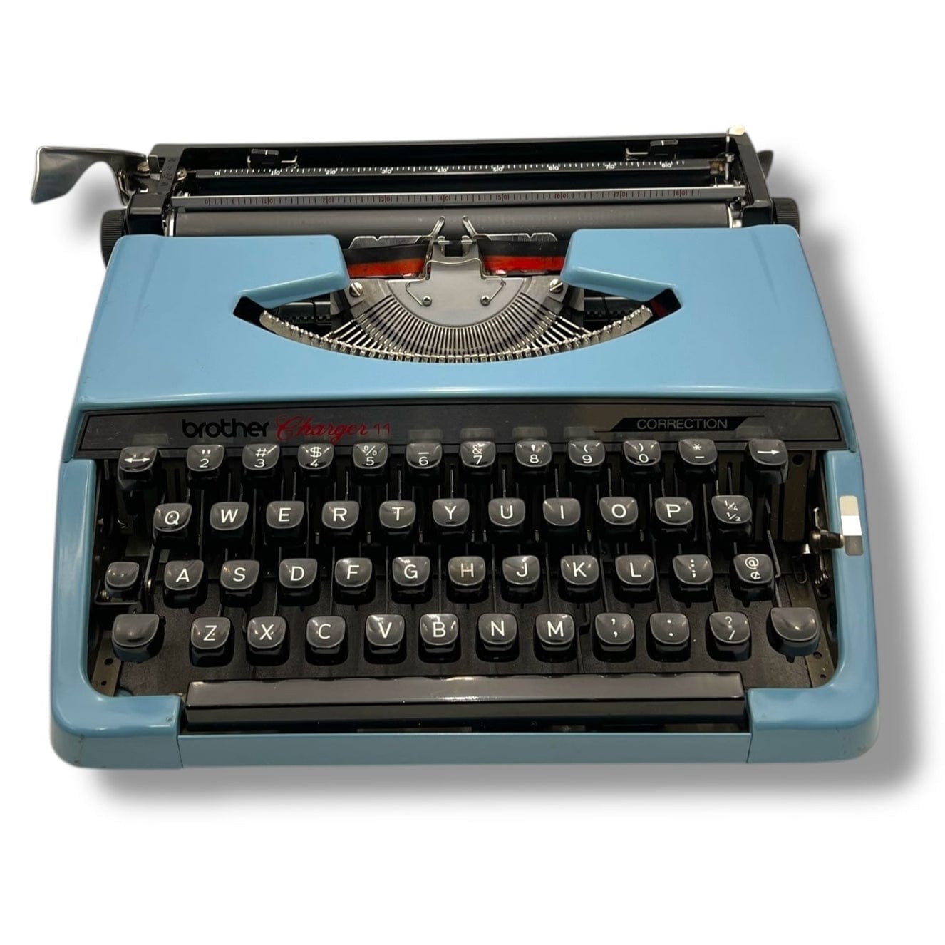 Toronto Typewriters Manual Typewriter Brother Charger 11 (Blue) Typewriter