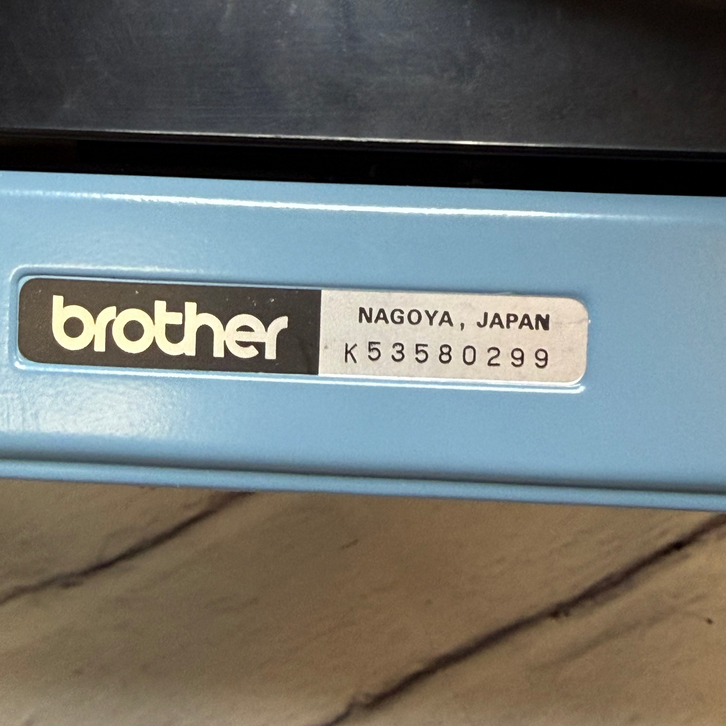 Toronto Typewriters Manual Typewriter Brother Charger 11 (Blue) Typewriter