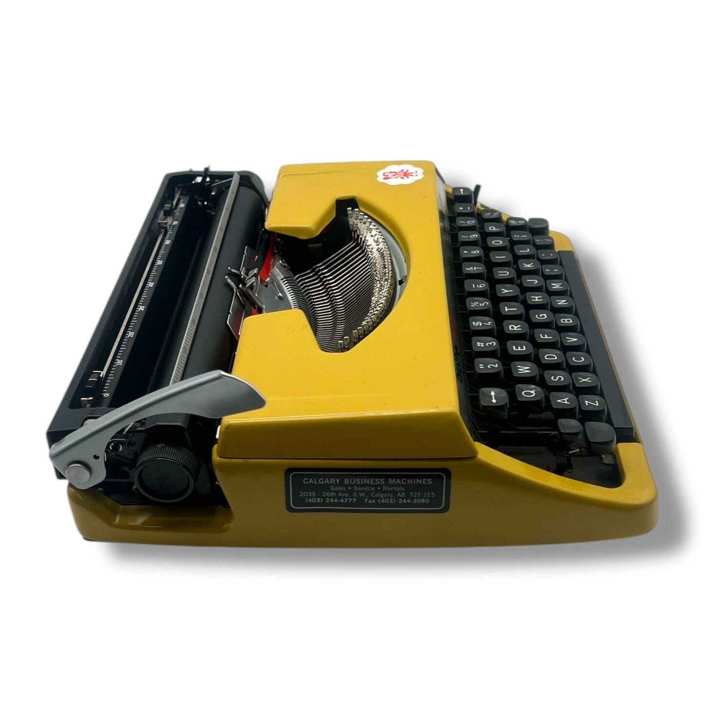 Toronto Typewriters Manual Typewriter Brother Charger 11 (Dijon Yellow)