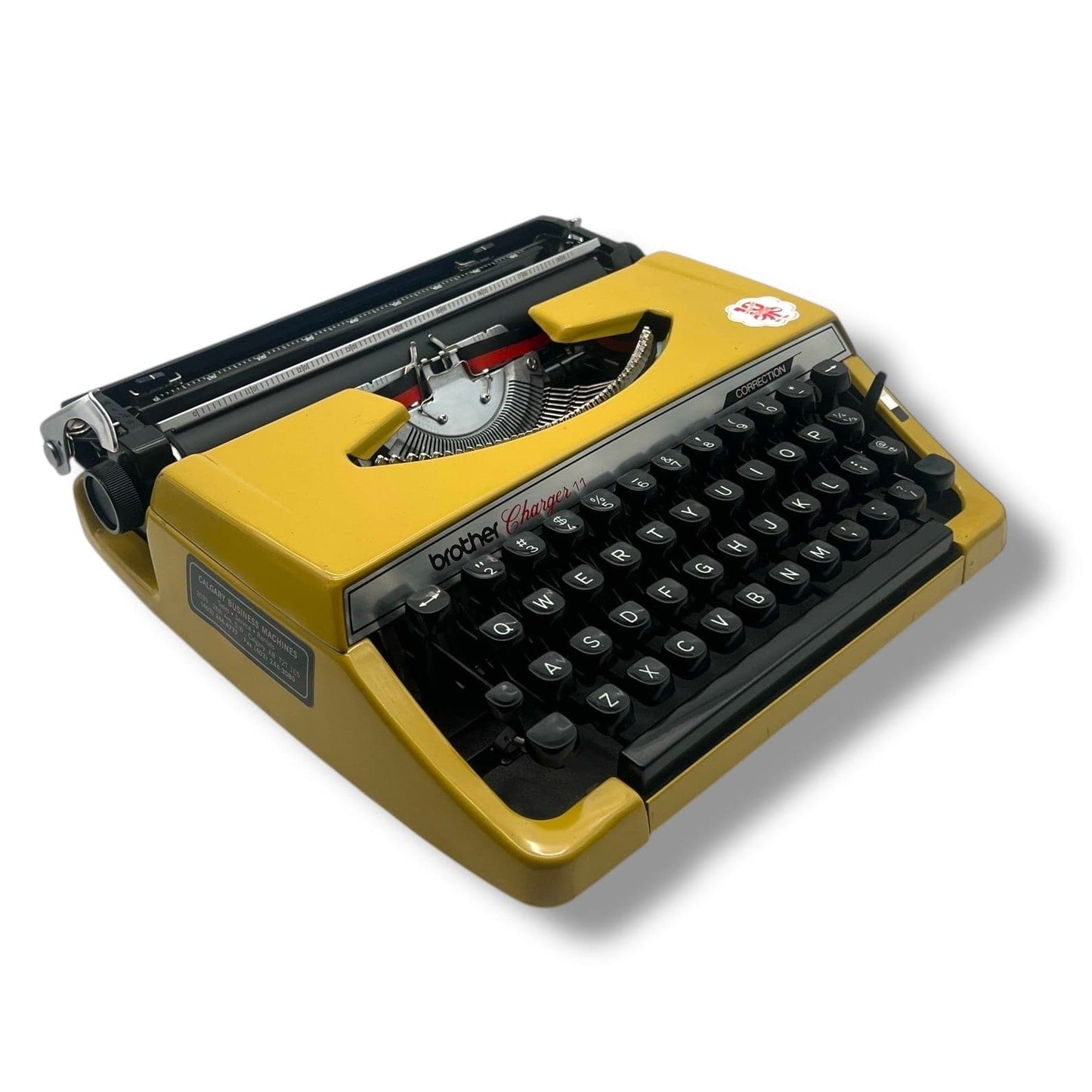 Toronto Typewriters Manual Typewriter Brother Charger 11 (Dijon Yellow)
