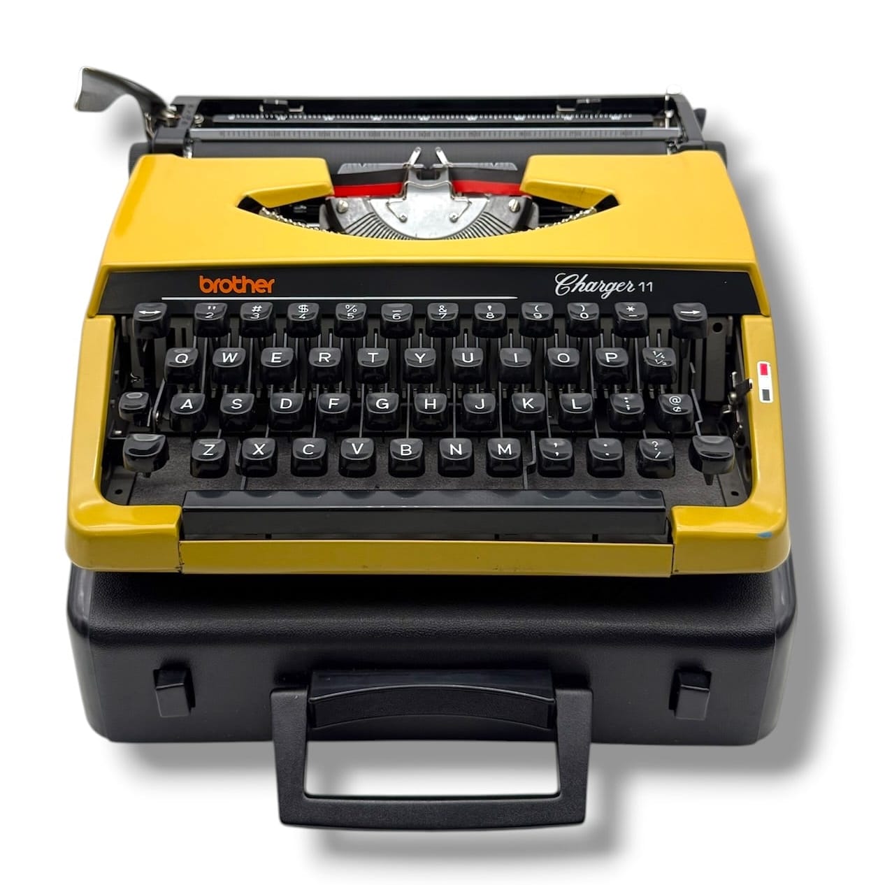 Toronto Typewriters Manual Typewriter Brother Charger 11 (Yellow) Typewriter