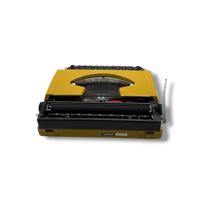 Toronto Typewriters Manual Typewriter Brother Charger 11 (Yellow) Typewriter