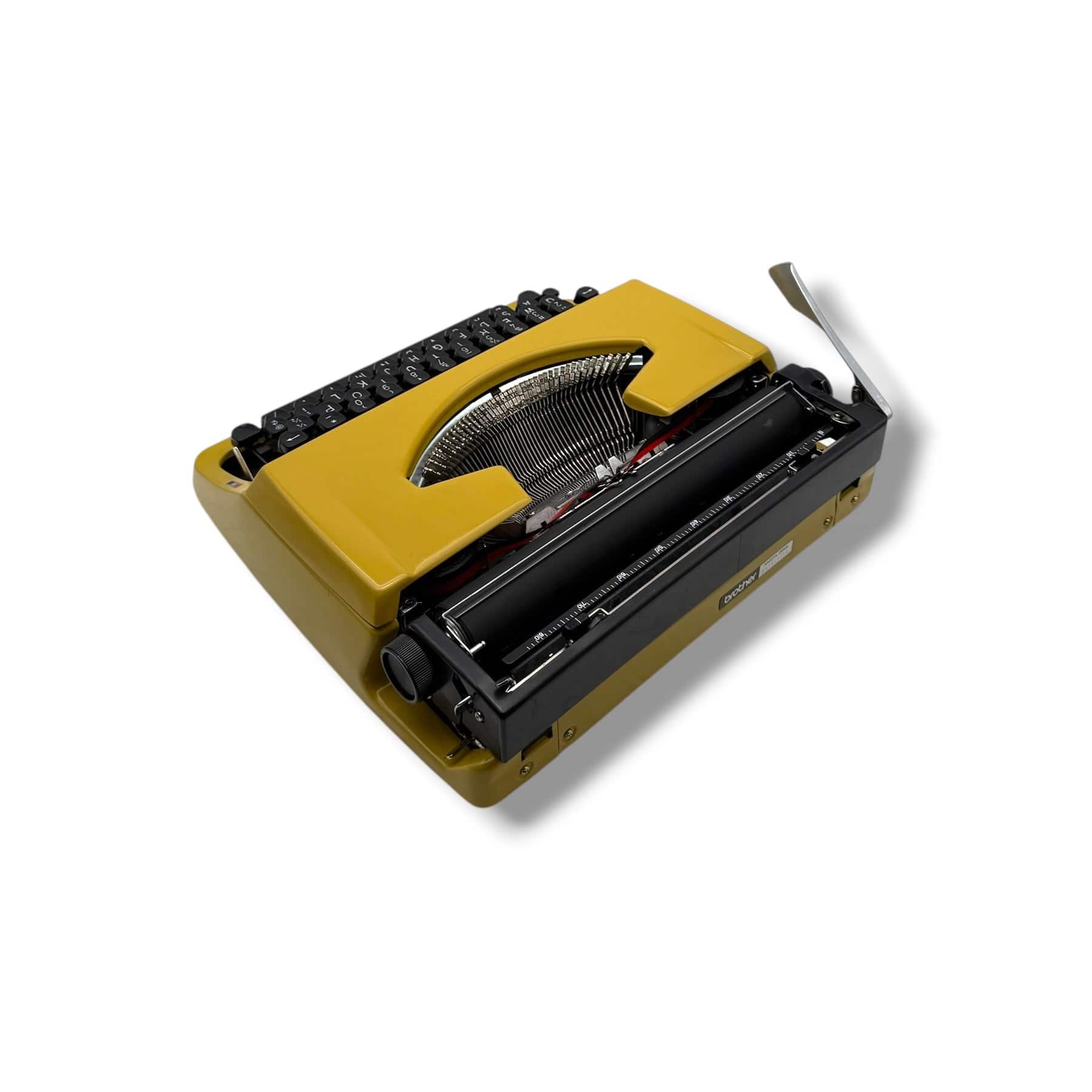 Toronto Typewriters Manual Typewriter Brother Charger 11 (Yellow) Typewriter