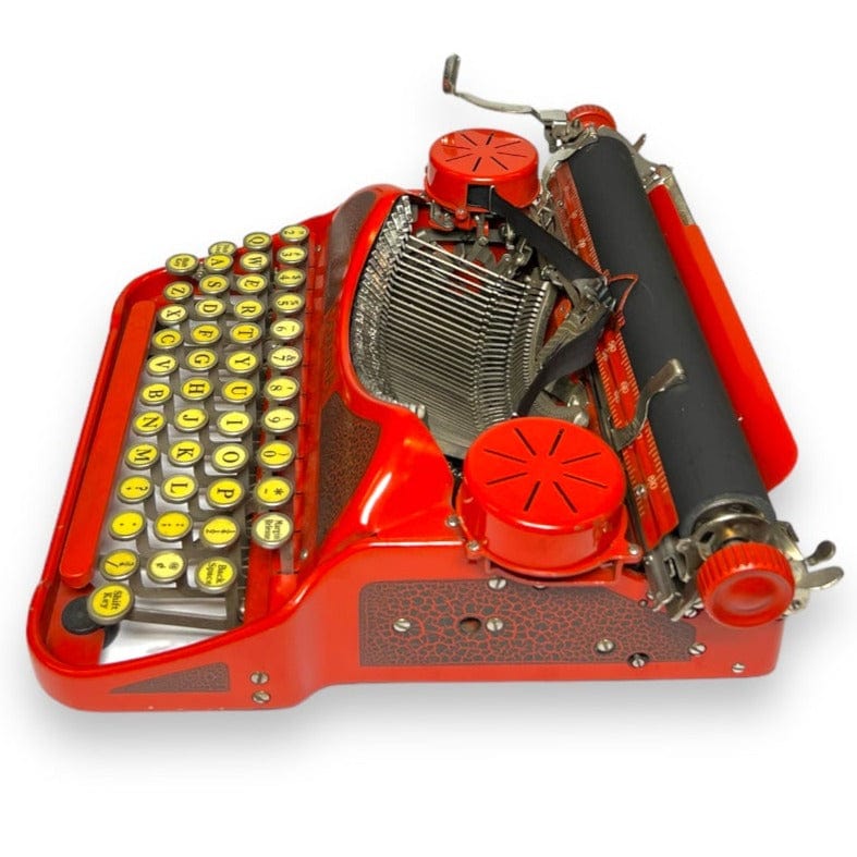 Toronto Typewriters Manual Typewriter Corona 4 (Mountain Ash Scarlet Red) Typewriter