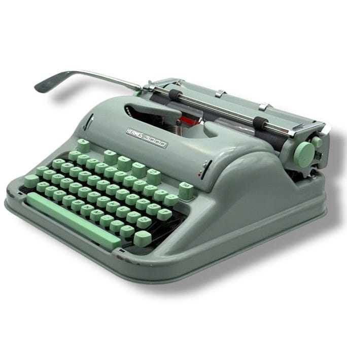 Toronto Typewriters Manual Typewriter Hermes 3000 (CURSIVE) Typewriter
