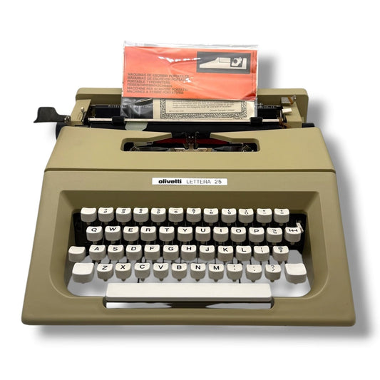 Toronto Typewriters Manual Typewriter Olivetti Lettera 25 Typewriter