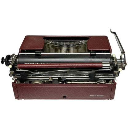 Toronto Typewriters Manual Typewriter Olympia SM1 (Maroon) Typewriter