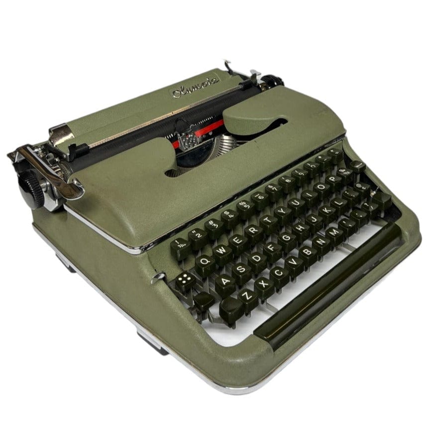 Toronto Typewriters Manual Typewriter Olympia SM2 (Green) Typewriter