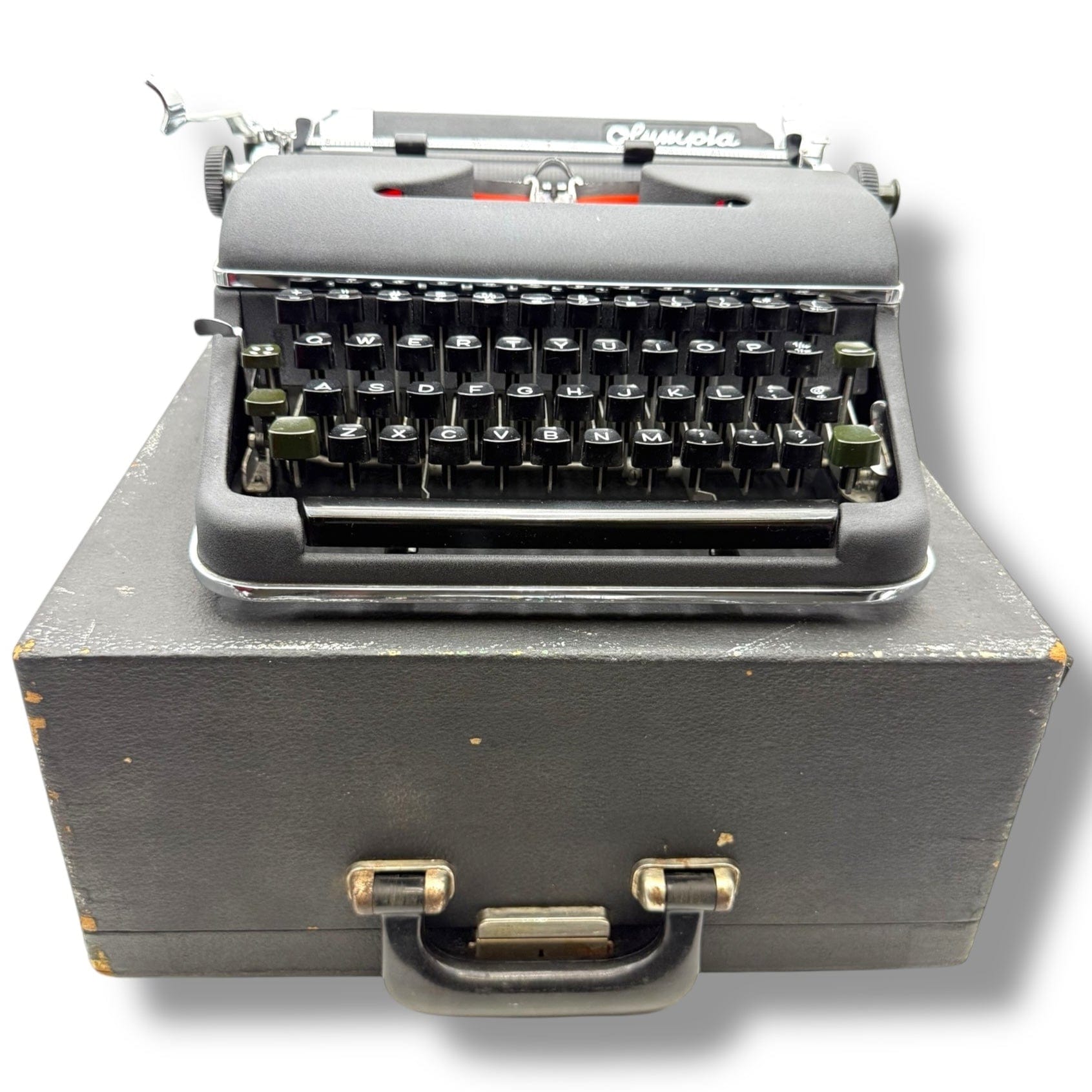 Toronto Typewriters Manual Typewriter Olympia SM2 (Jet Black) Typewriter