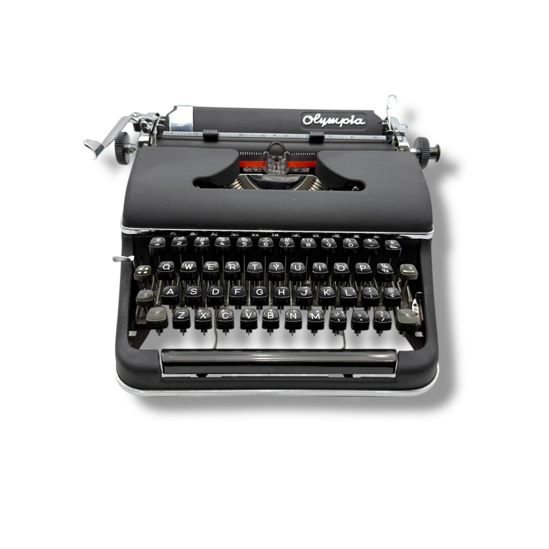 Toronto Typewriters Manual Typewriter Olympia SM2 (Jet Black) Typewriter