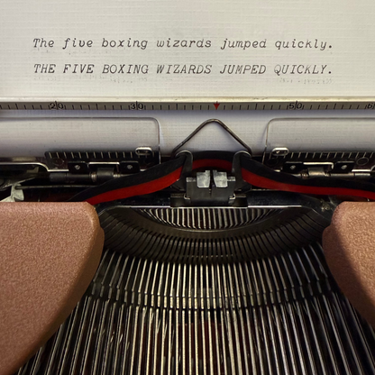 Toronto Typewriters Manual Typewriter Olympia SM3 ITALIC TYPEFACE (1956) Typewriter