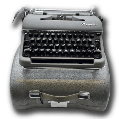 Toronto Typewriters Manual Typewriter Olympia SM3 Typewriter Brown Keys