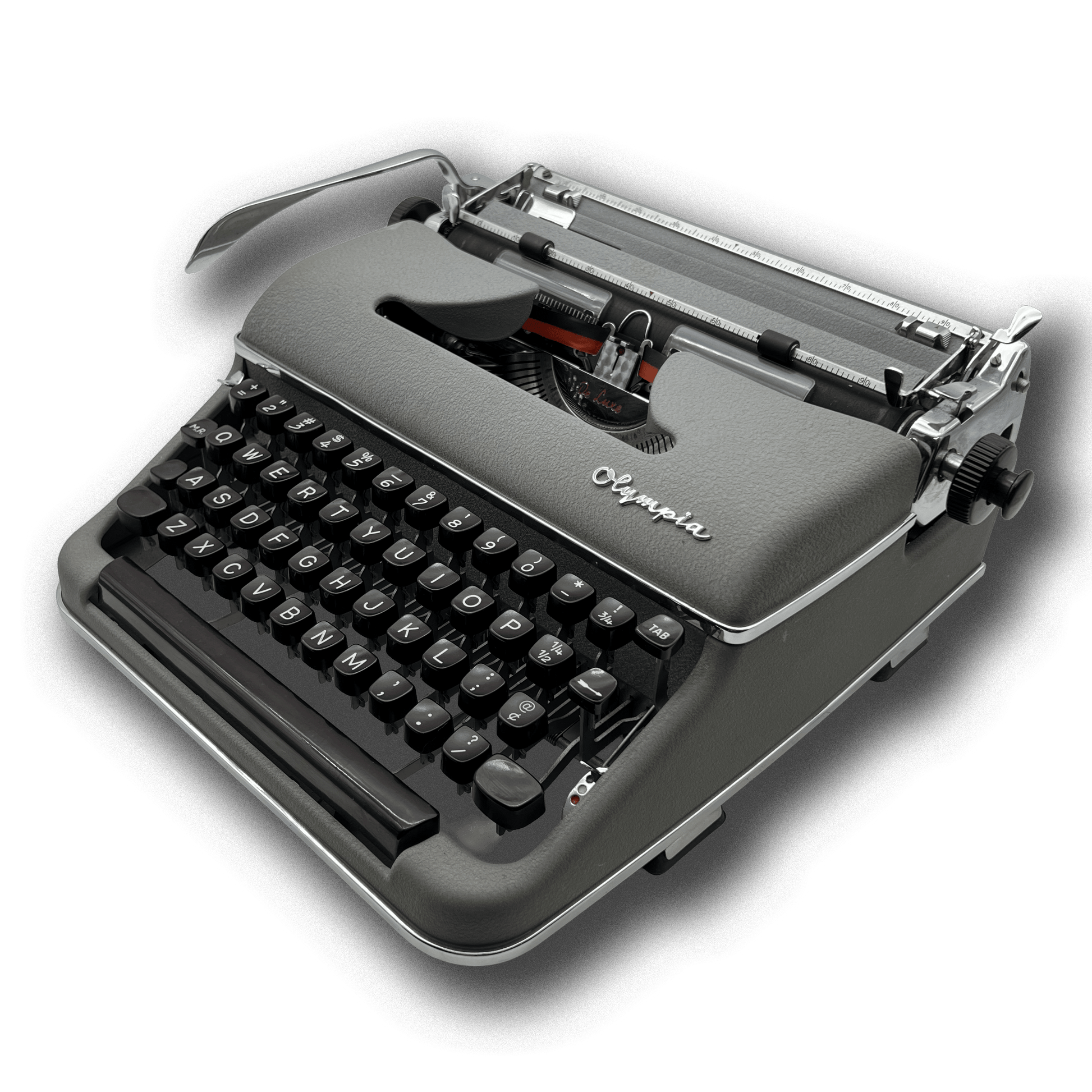 Toronto Typewriters Manual Typewriter Olympia SM3 Typewriter Brown Keys