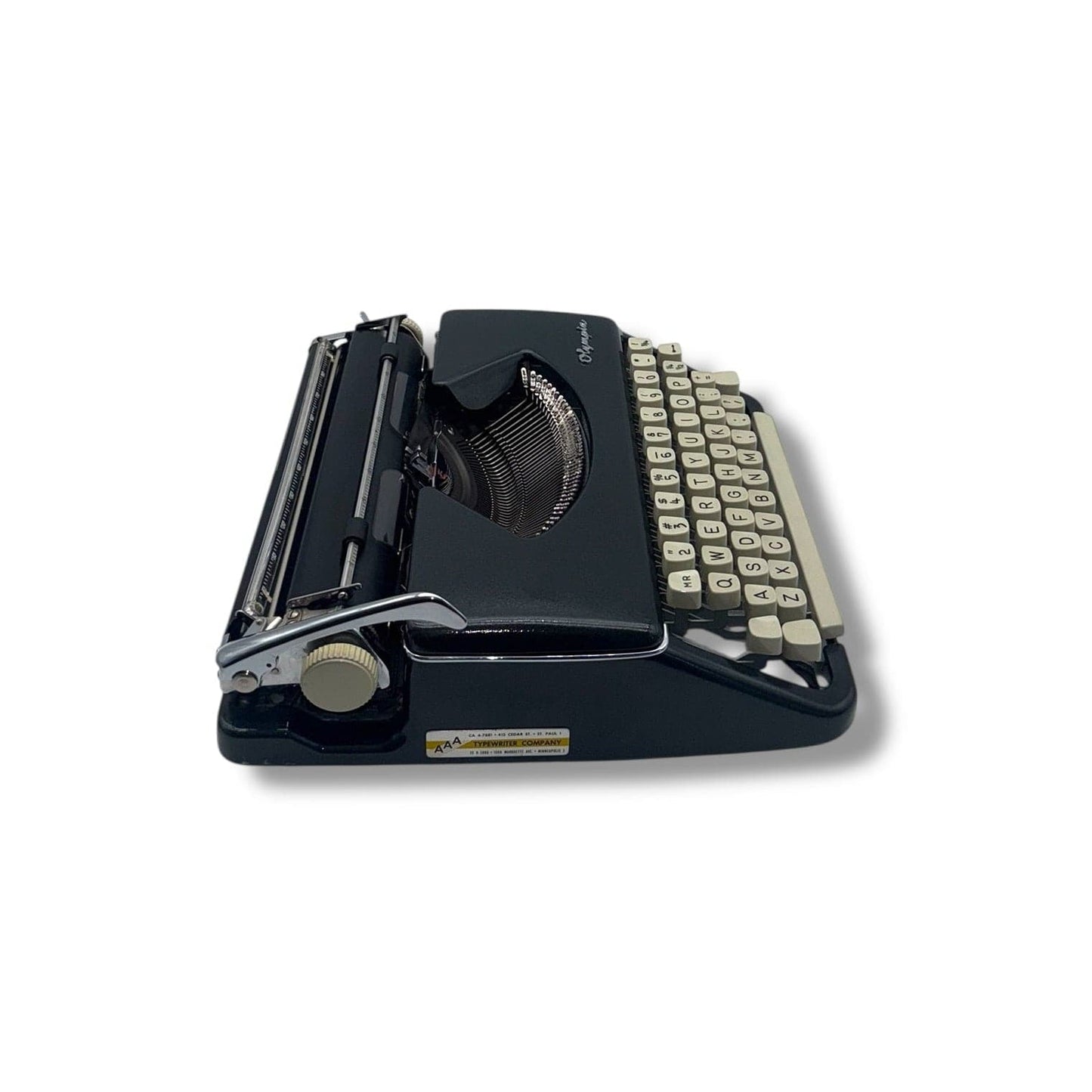 Toronto Typewriters Manual Typewriter Olympia Splendid / Socialite (1960) Portable Typewriter