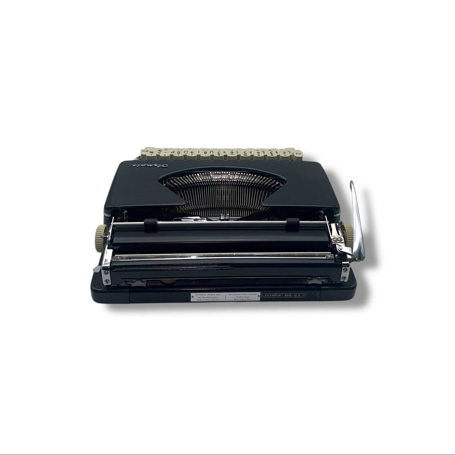 Toronto Typewriters Manual Typewriter Olympia Splendid / Socialite (1960) Portable Typewriter