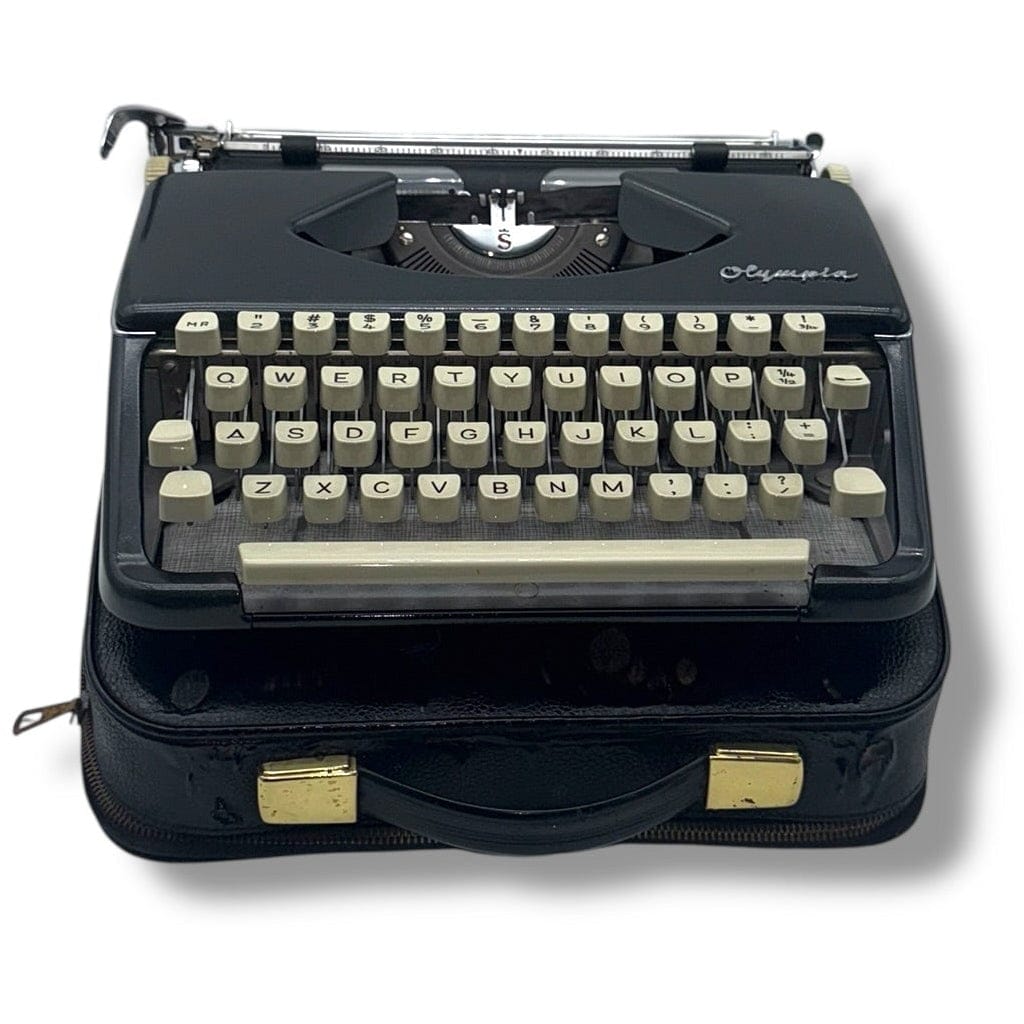 Toronto Typewriters Manual Typewriter Olympia Splendid / Socialite (1960) Portable Typewriter