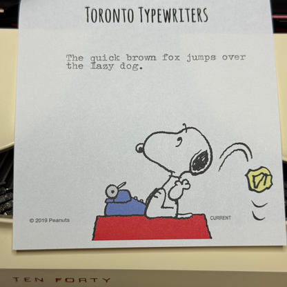 Toronto Typewriters Manual Typewriter Remington Ten Forty (Cream) Typewriter
