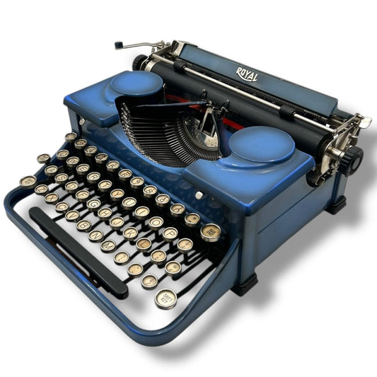 Toronto Typewriters Manual Typewriter *Royal P (Blue Sunburst) Typewriter