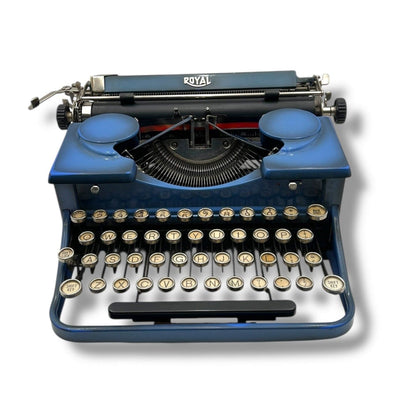 Toronto Typewriters Manual Typewriter *Royal P (Blue Sunburst) Typewriter