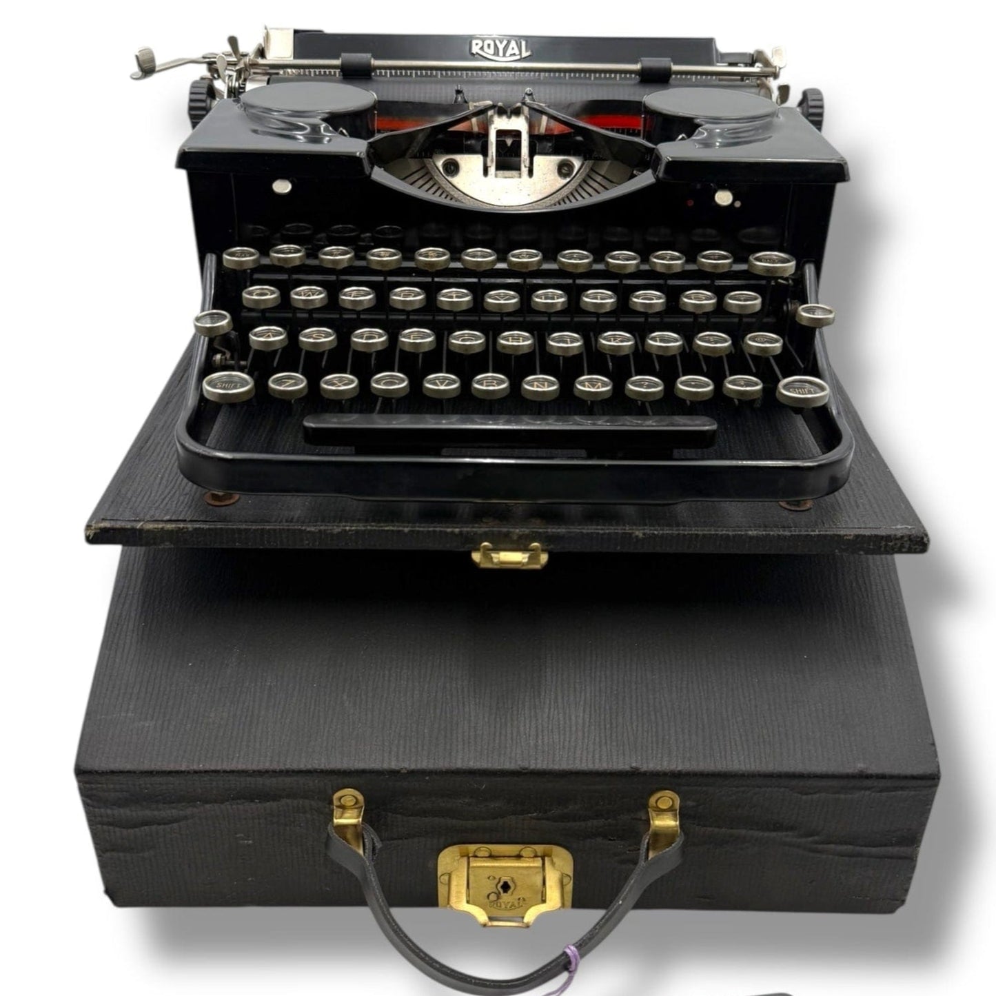 Toronto Typewriters Manual Typewriter Royal (P) Portable Black Typewriter