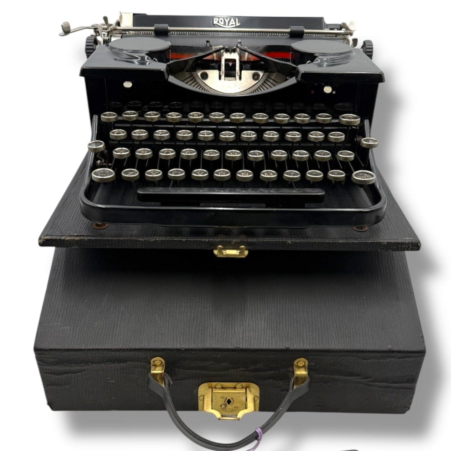 Toronto Typewriters Manual Typewriter Royal (P) Portable Black Typewriter