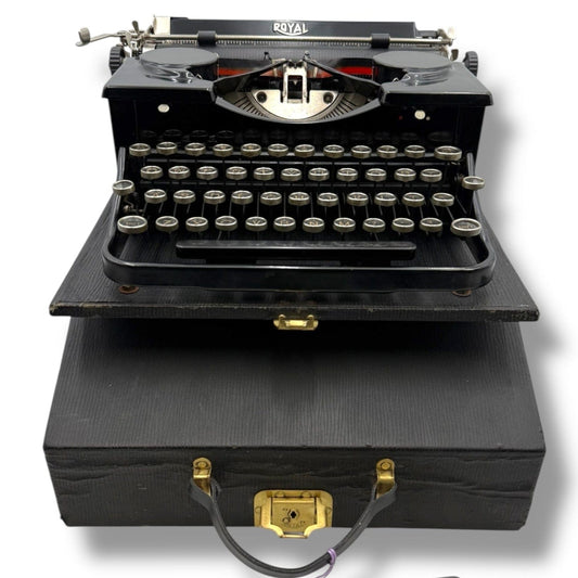 Toronto Typewriters Manual Typewriter Royal (P) Portable Black Typewriter
