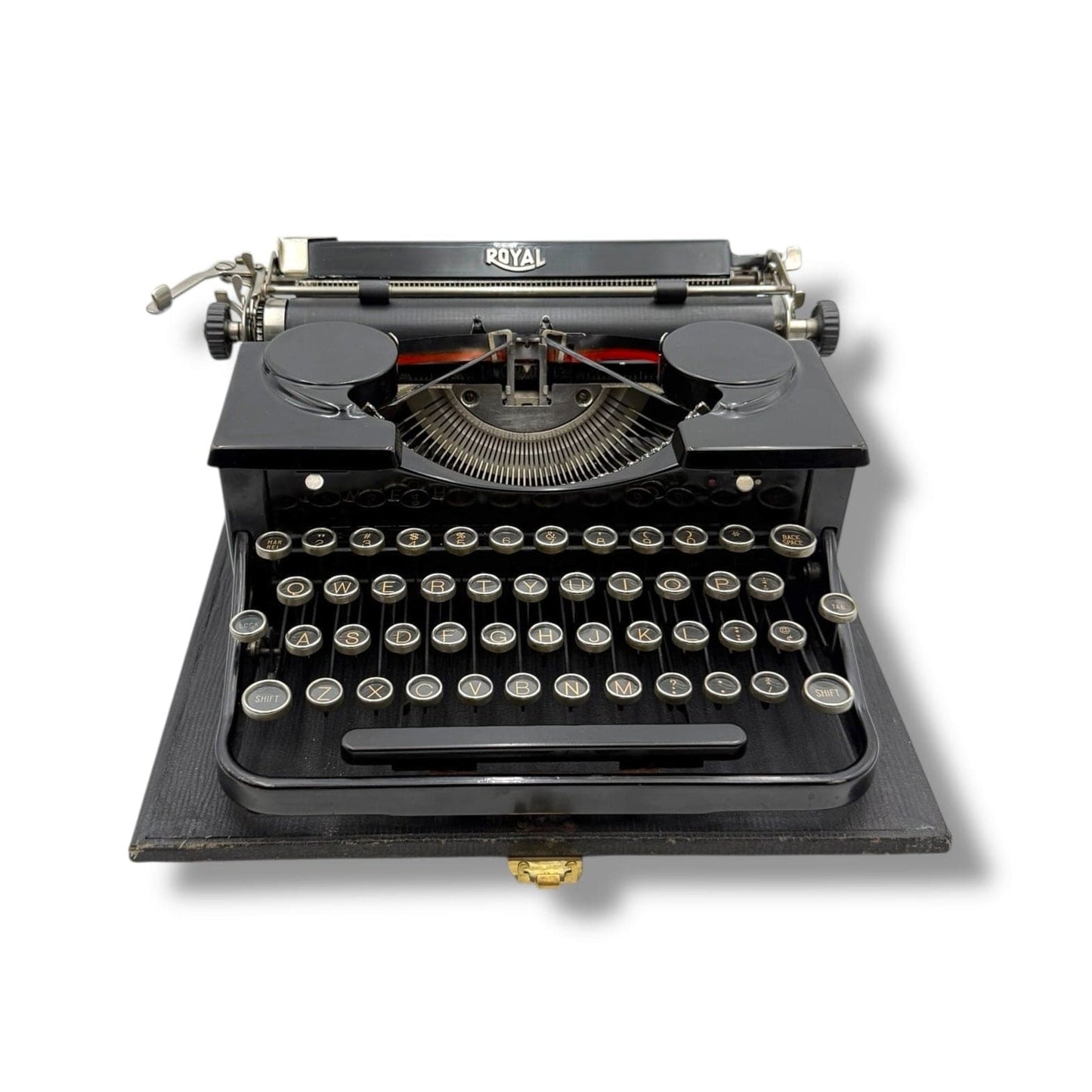 Toronto Typewriters Manual Typewriter Royal (P) Portable Black Typewriter