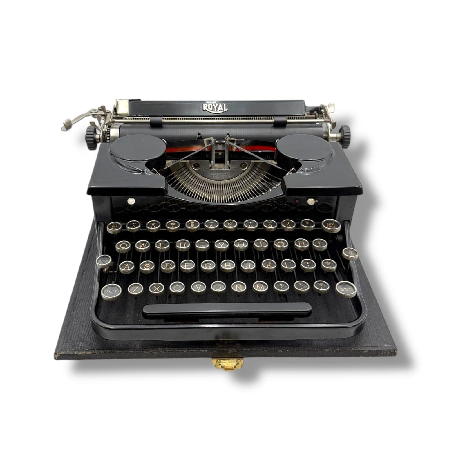 Toronto Typewriters Manual Typewriter Royal (P) Portable Black Typewriter