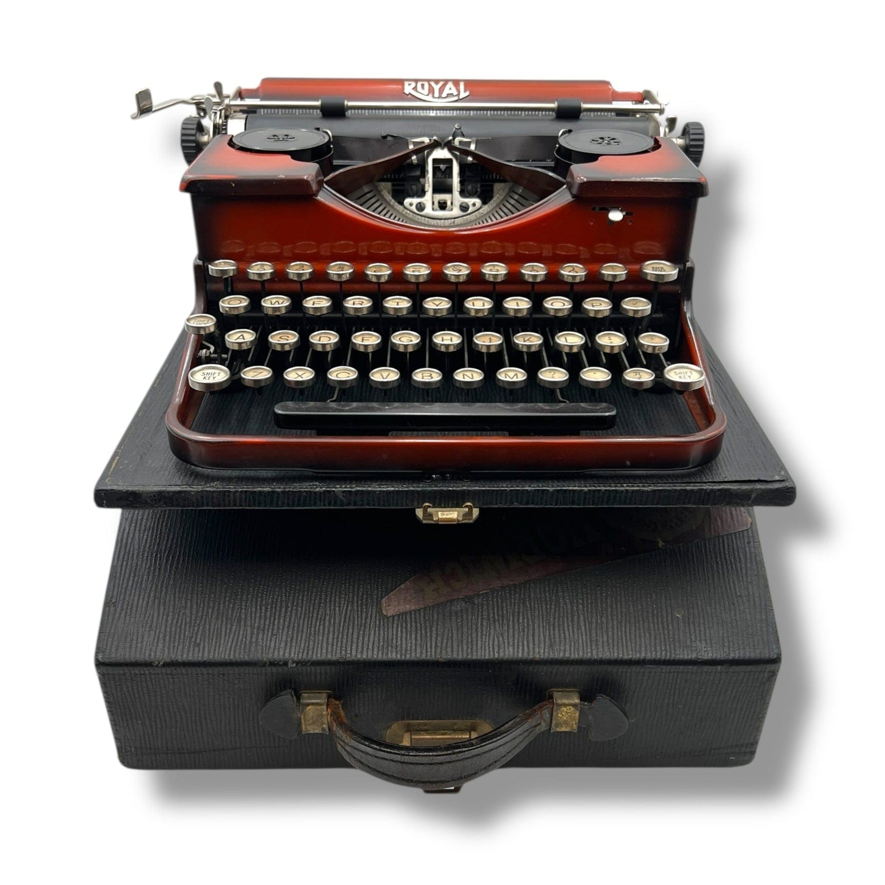 Toronto Typewriters Manual Typewriter *Royal P (Red Sunburst) Typewriter