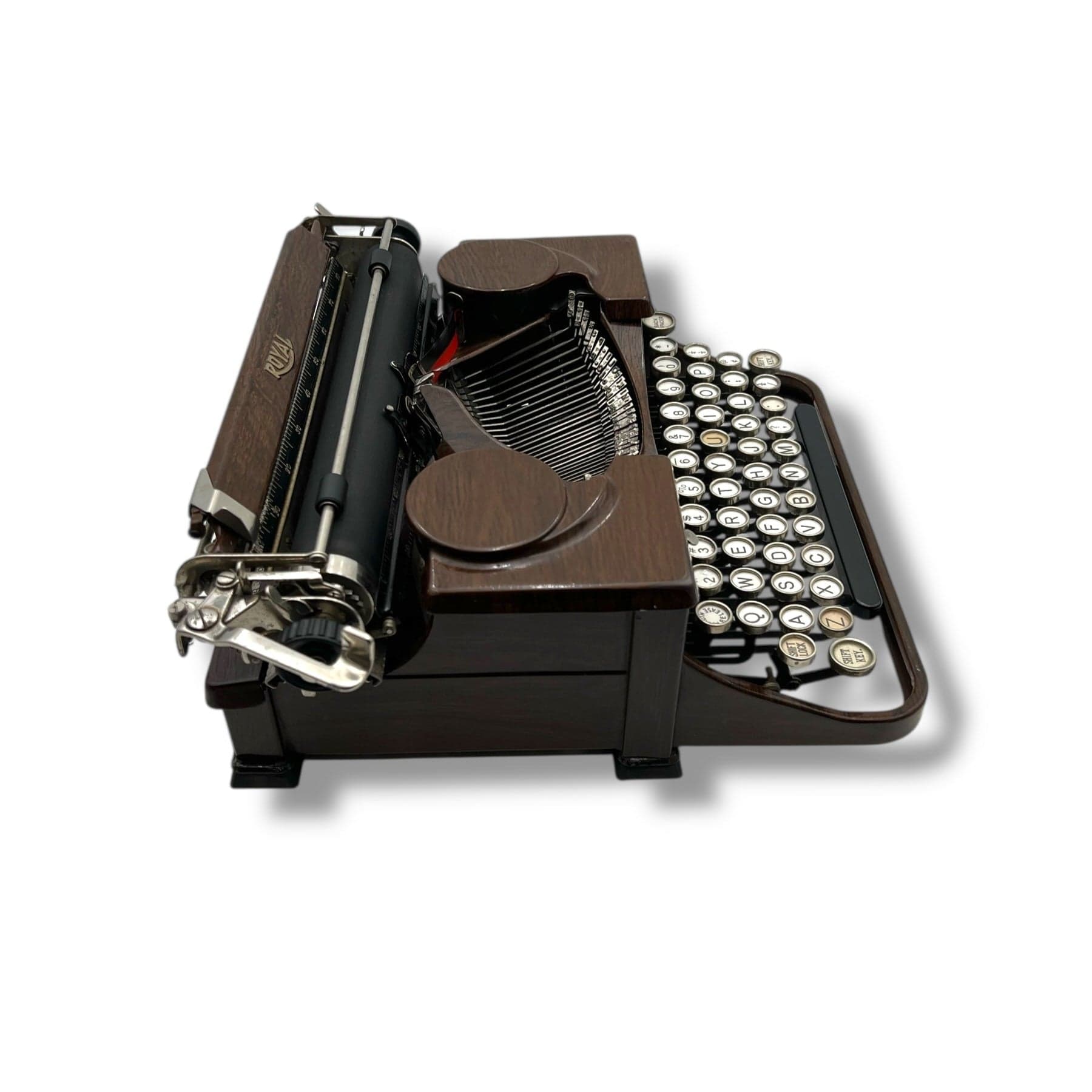 Toronto Typewriters Manual Typewriter *Royal P (VOGUE) Woodgrain Typewriter