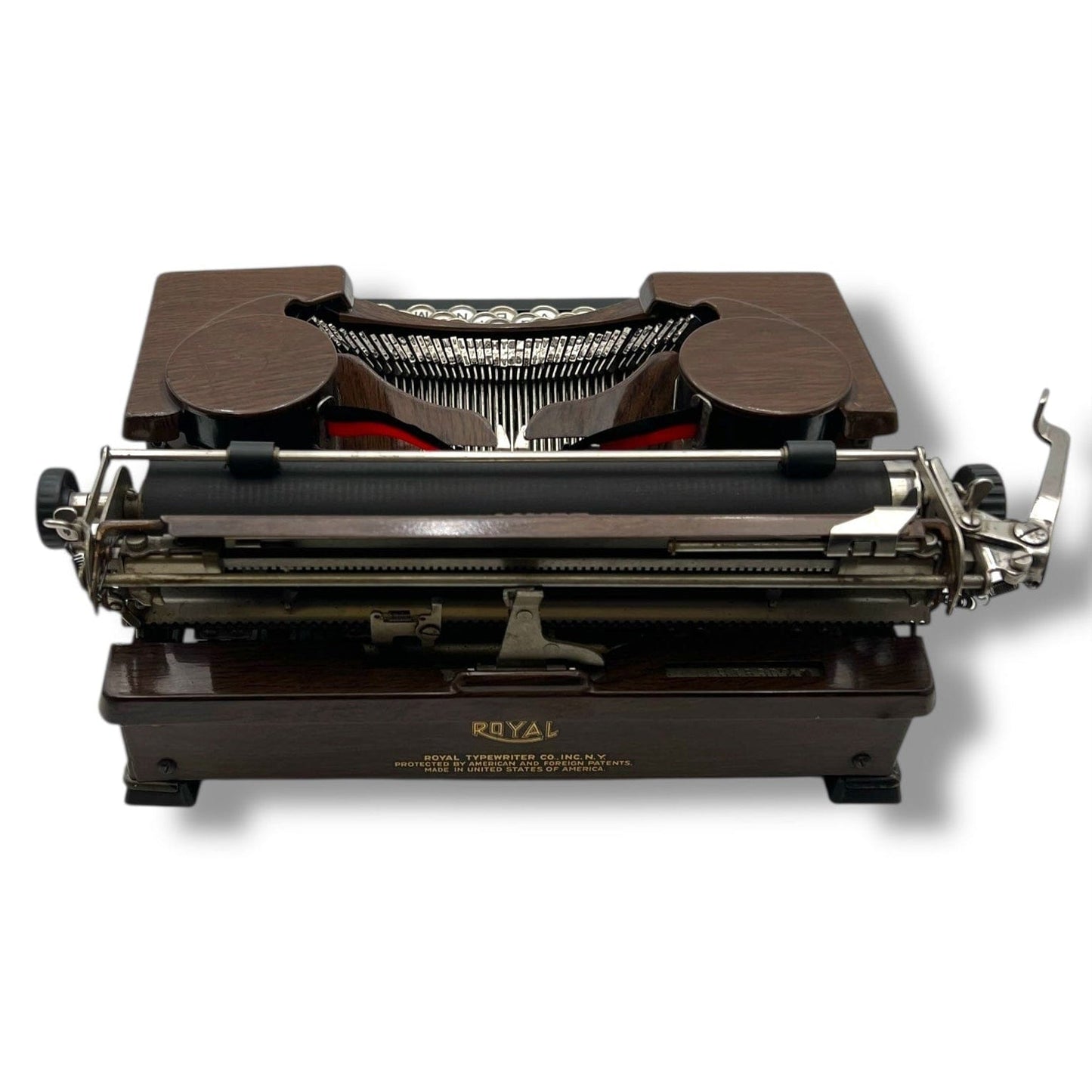 Toronto Typewriters Manual Typewriter *Royal P (VOGUE) Woodgrain Typewriter
