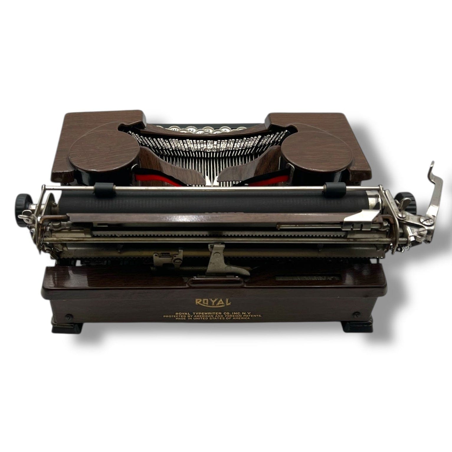 Toronto Typewriters Manual Typewriter *Royal P (VOGUE) Woodgrain Typewriter
