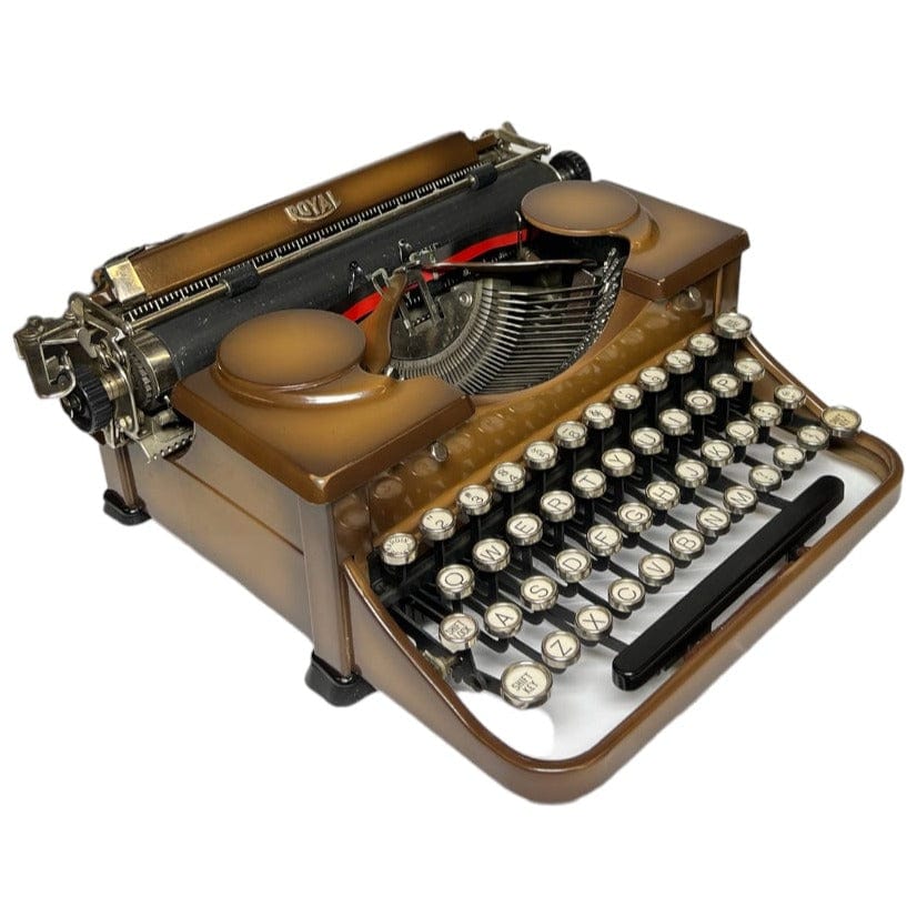 Toronto Typewriters Manual Typewriter Royal Portable (Caramel Toffee) Typewriter