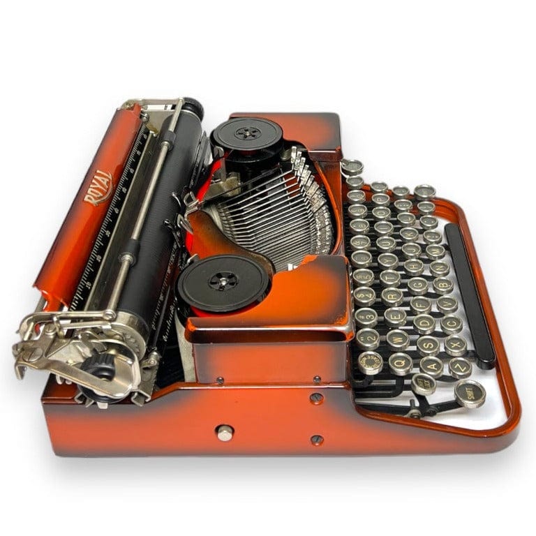 Toronto Typewriters Manual Typewriter Royal Portable (Orange Sunburst) Typewriter