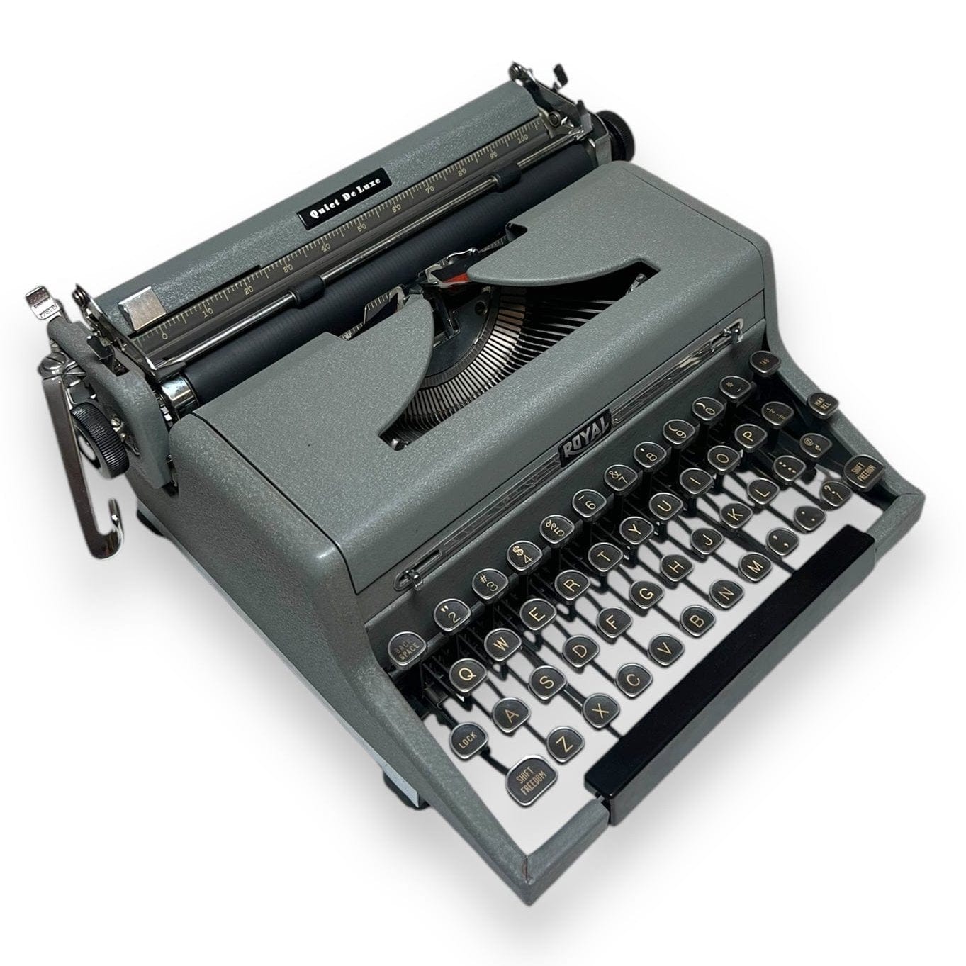 Toronto Typewriters Manual Typewriter Royal Quiet Deluxe (1949) Typewriter