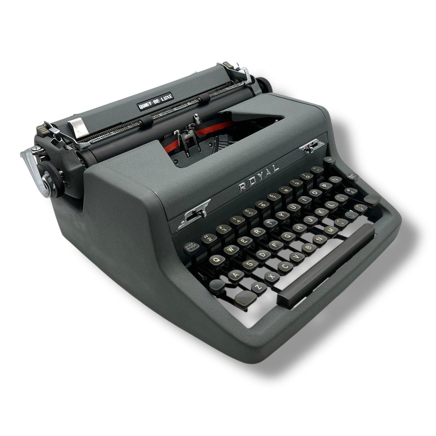 Toronto Typewriters Manual Typewriter Royal Quiet Deluxe 1950s Typewriter