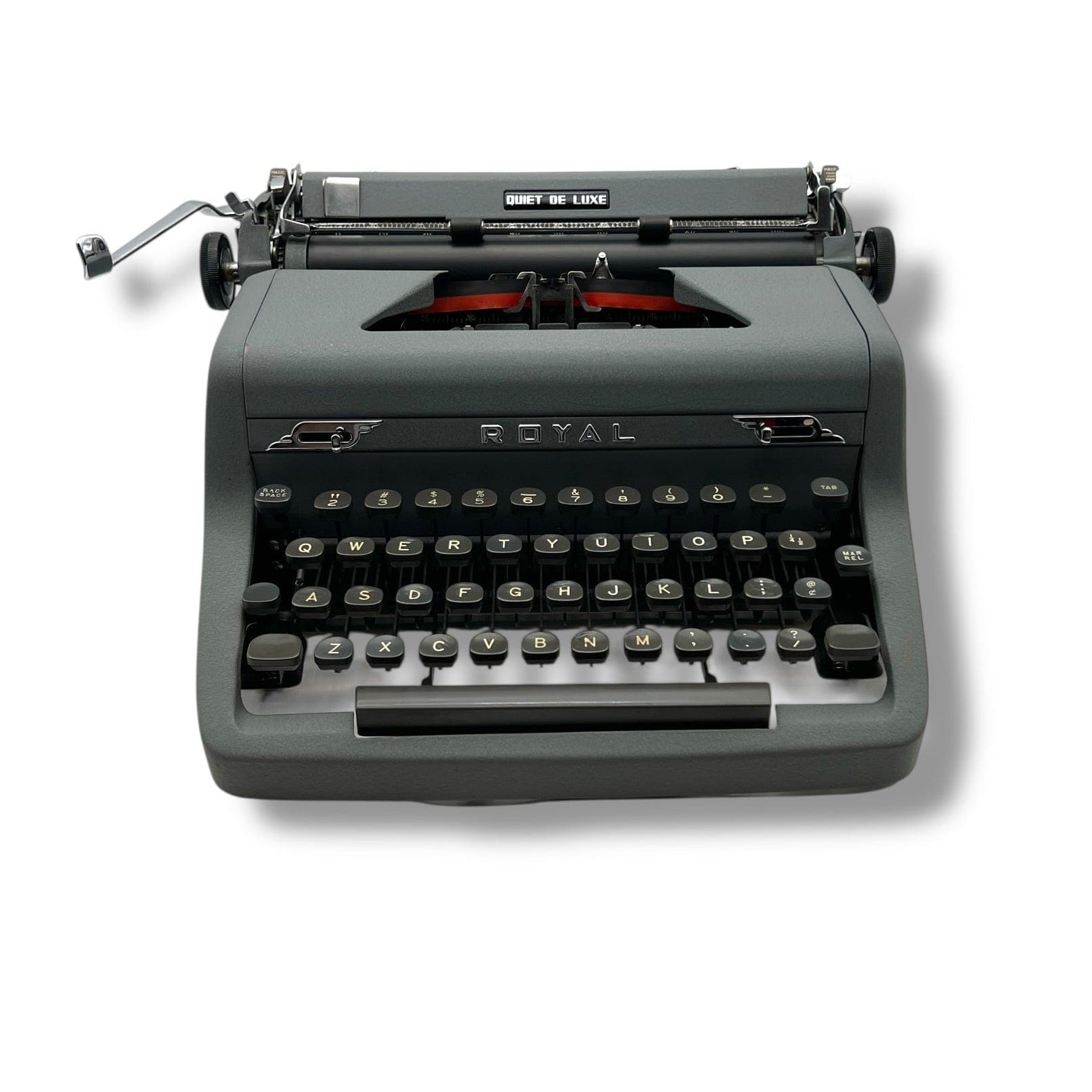 Toronto Typewriters Manual Typewriter Royal Quiet Deluxe 1950s Typewriter