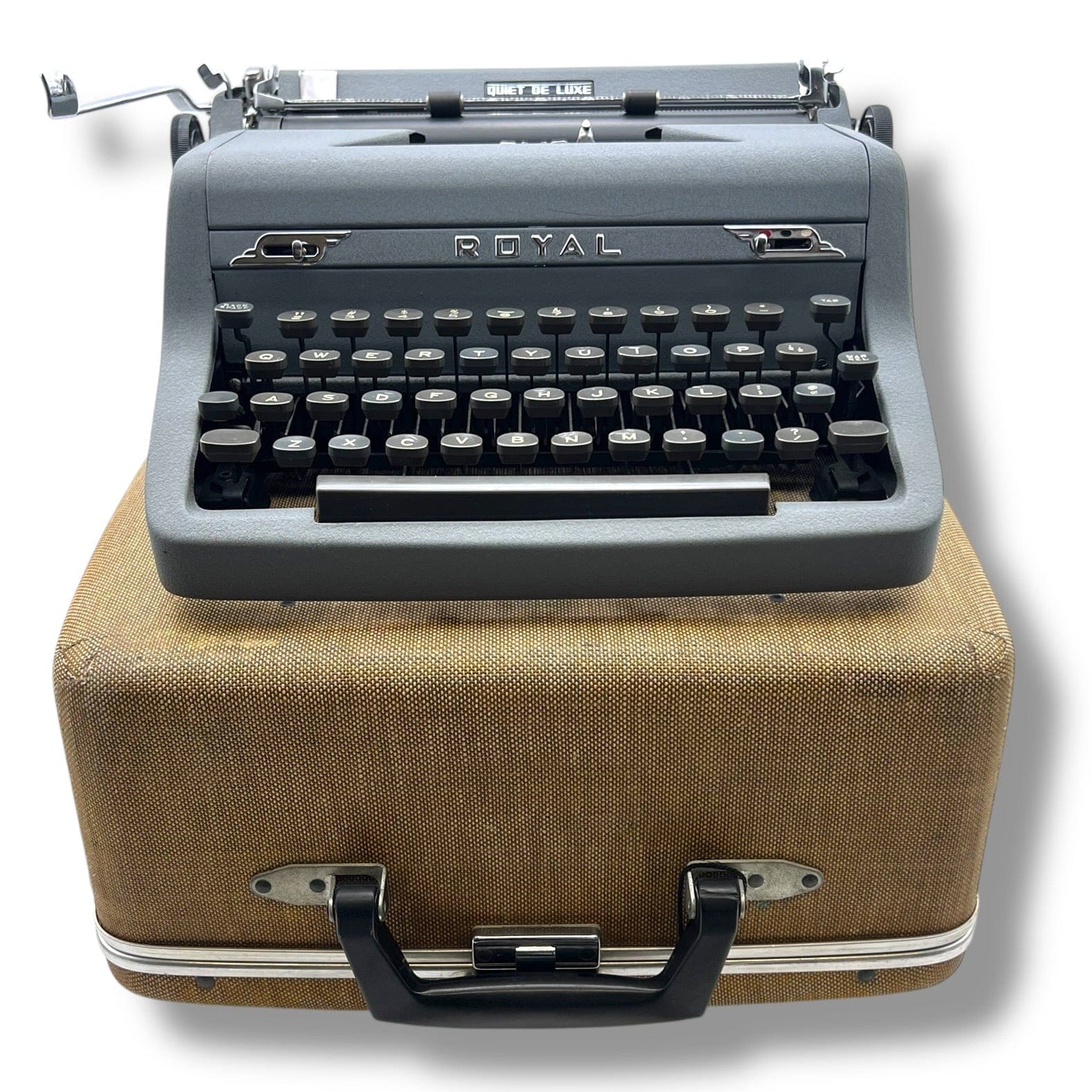 Toronto Typewriters Manual Typewriter Royal Quiet Deluxe 1950s Typewriter