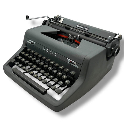 Toronto Typewriters Manual Typewriter Royal Quiet Deluxe 1950s Typewriter