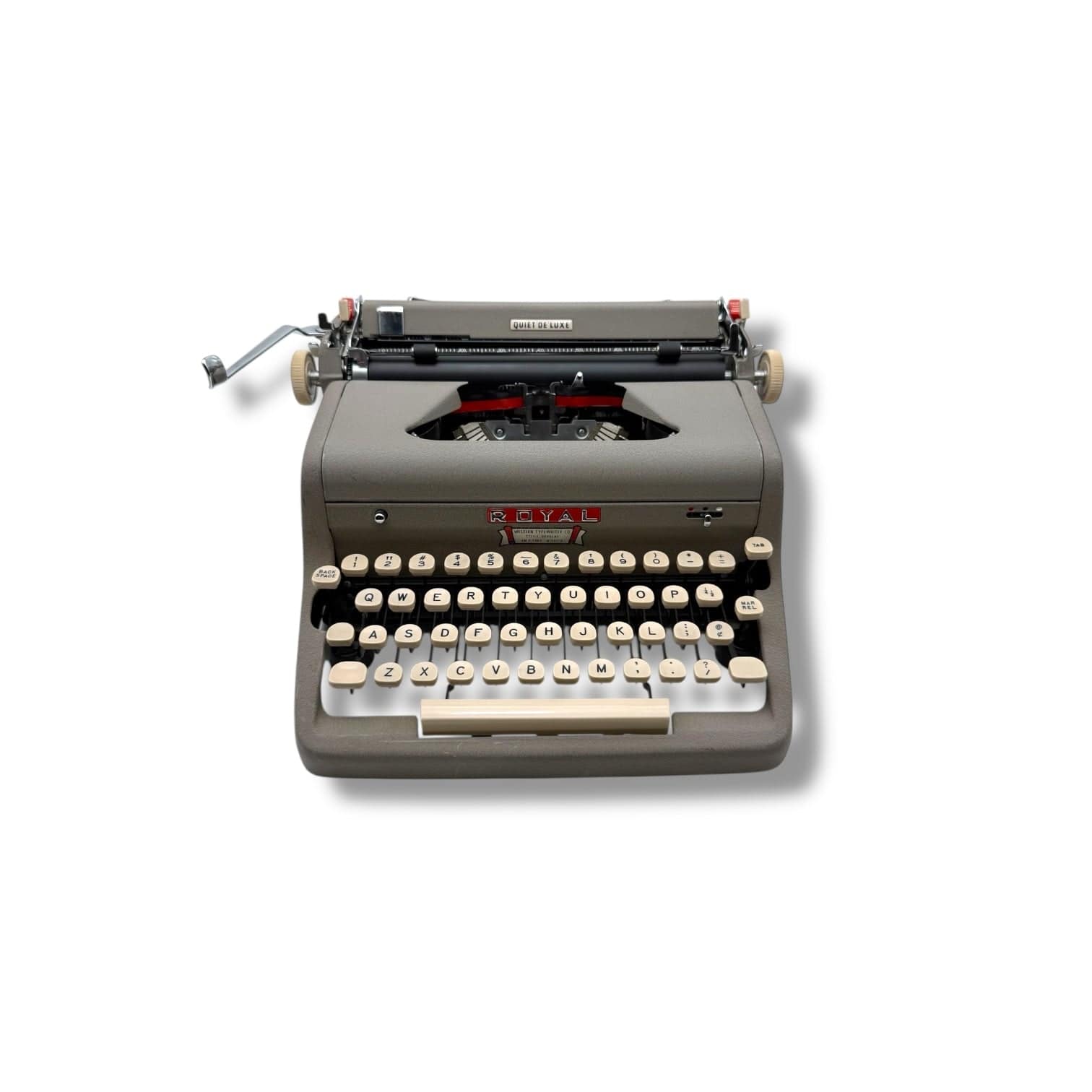 Toronto Typewriters Manual Typewriter Royal Quiet Deluxe (195X) Typewriter