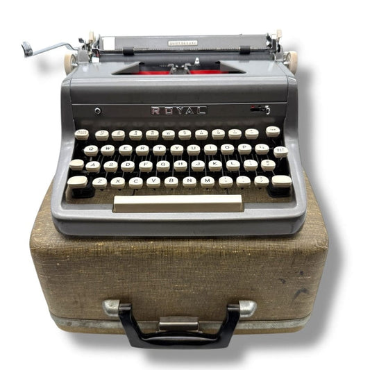 Toronto Typewriters Manual Typewriter Royal Quiet Deluxe (Charcoal) Typewriter