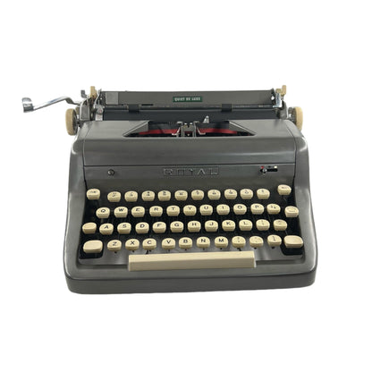 Toronto Typewriters Manual Typewriter Royal Quiet Deluxe (Charcoal) Typewriter