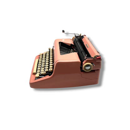 Toronto Typewriters Manual Typewriter Royal Quiet Deluxe (Pink Flamingo) Typewriter